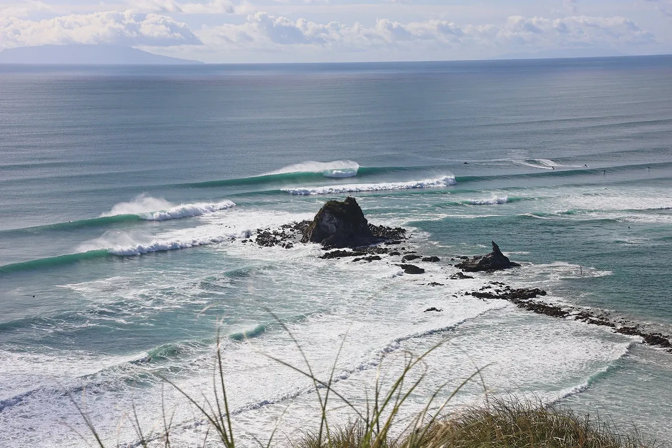 Mangawhai surf beach in Northland