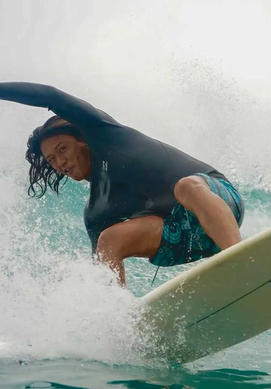 Angga Sitio, Surf Instructor