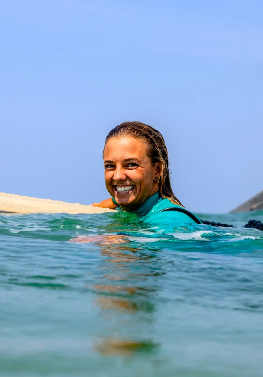 Kay Van de Wiel, Surf Instructor